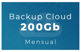 Backup Cloud 200Gb (Mensual)