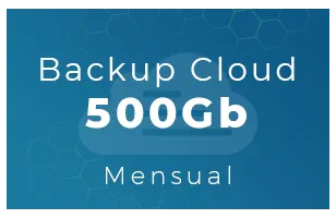 Backup Cloud 500Gb (Mensual)