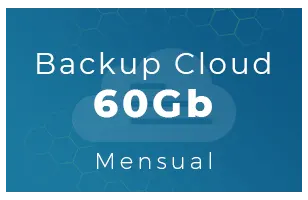 Backup Cloud 60Gb (Mensual)